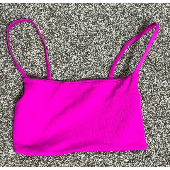 Free People Movement Neon Pink The Class M/L New - Picture 1 of 3